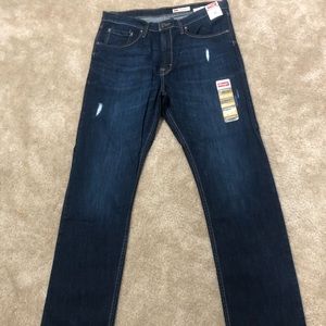 Wrangler Slim Straight Denim NWT 36x32